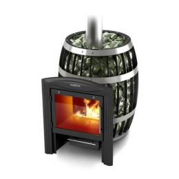 Дровяная печь для бани TMF Саяны Carbon Витра